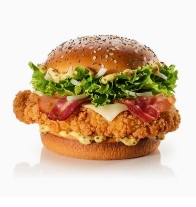 Homestyle Crispy Chicken Honey Mustard Bacon