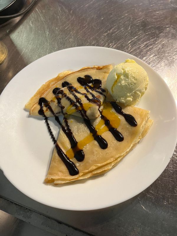 Crêpes Cajeta (confiture de lait)