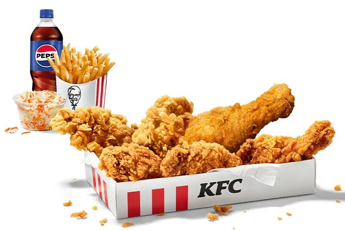 Menu Box 3 Pièces de poulet