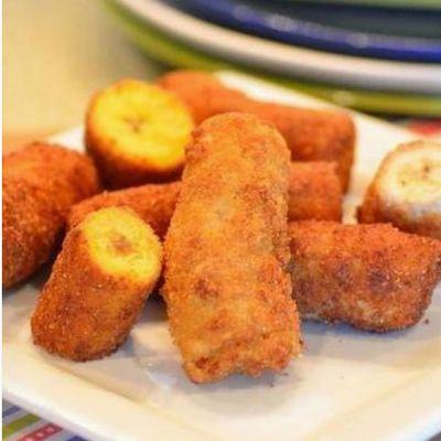 87.Banane panée