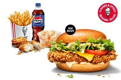 Box Colonel Original Burger