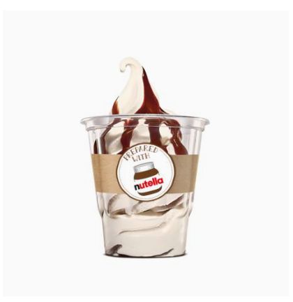 Nutella Sundae