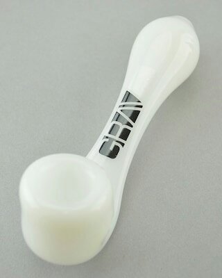 GRAV LABS - DRY PIPE SHERLOCK W/ SINGLE HOLE PUSH BOWL AND CARB - WHITE