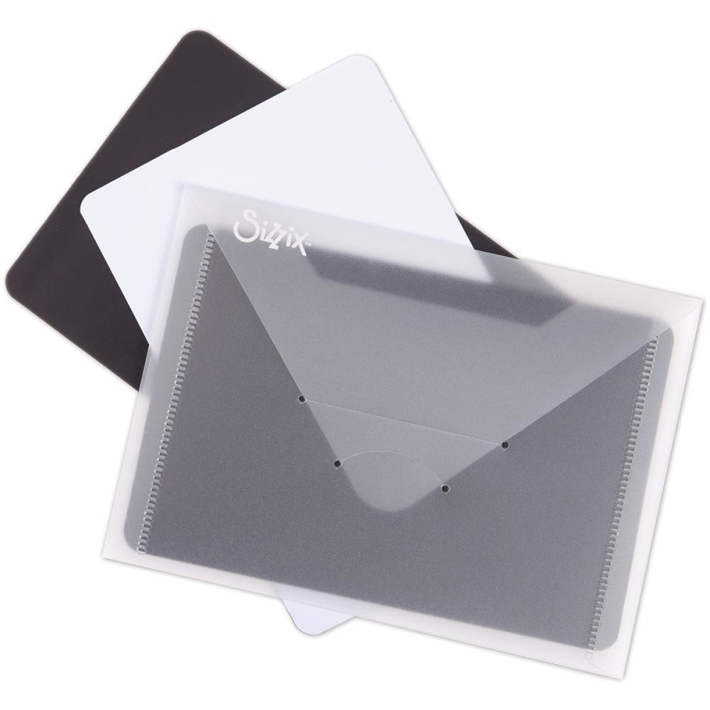 Sizzix 6 7/8"X5" Storage Envelopes 3/Pkg with Magnets