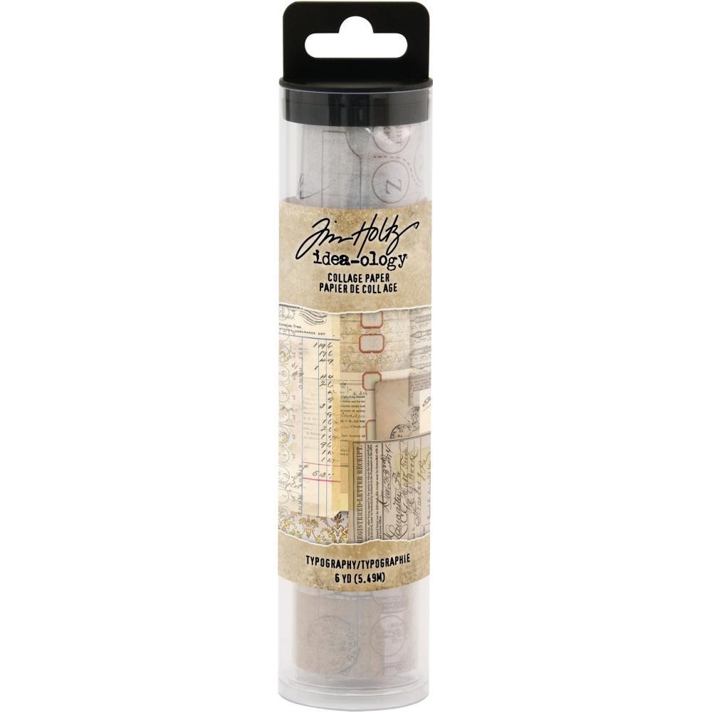 Tim Holtz Idea-ology Collage Paper Typography