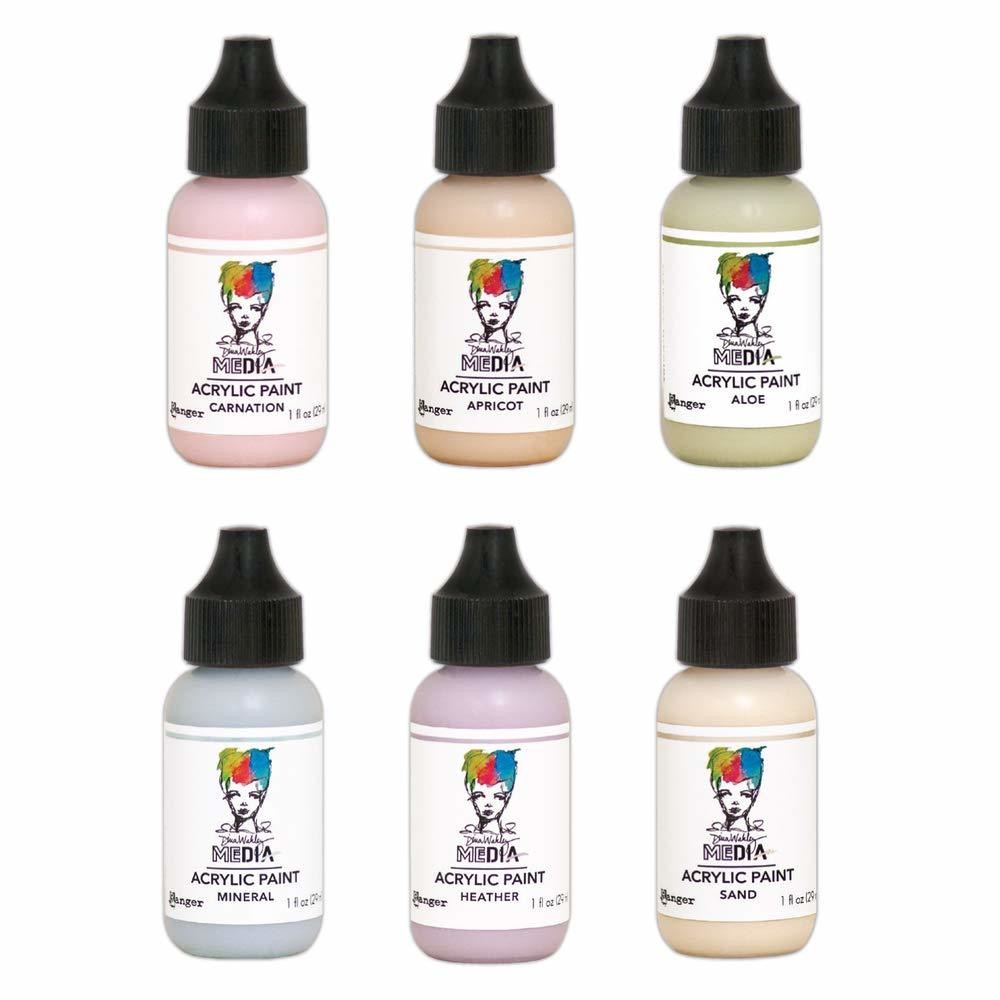 Dina Wakley Media Acrylic Paint set January 2019