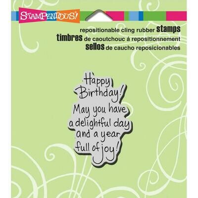 Stampendous Cling Stamps - Assorted