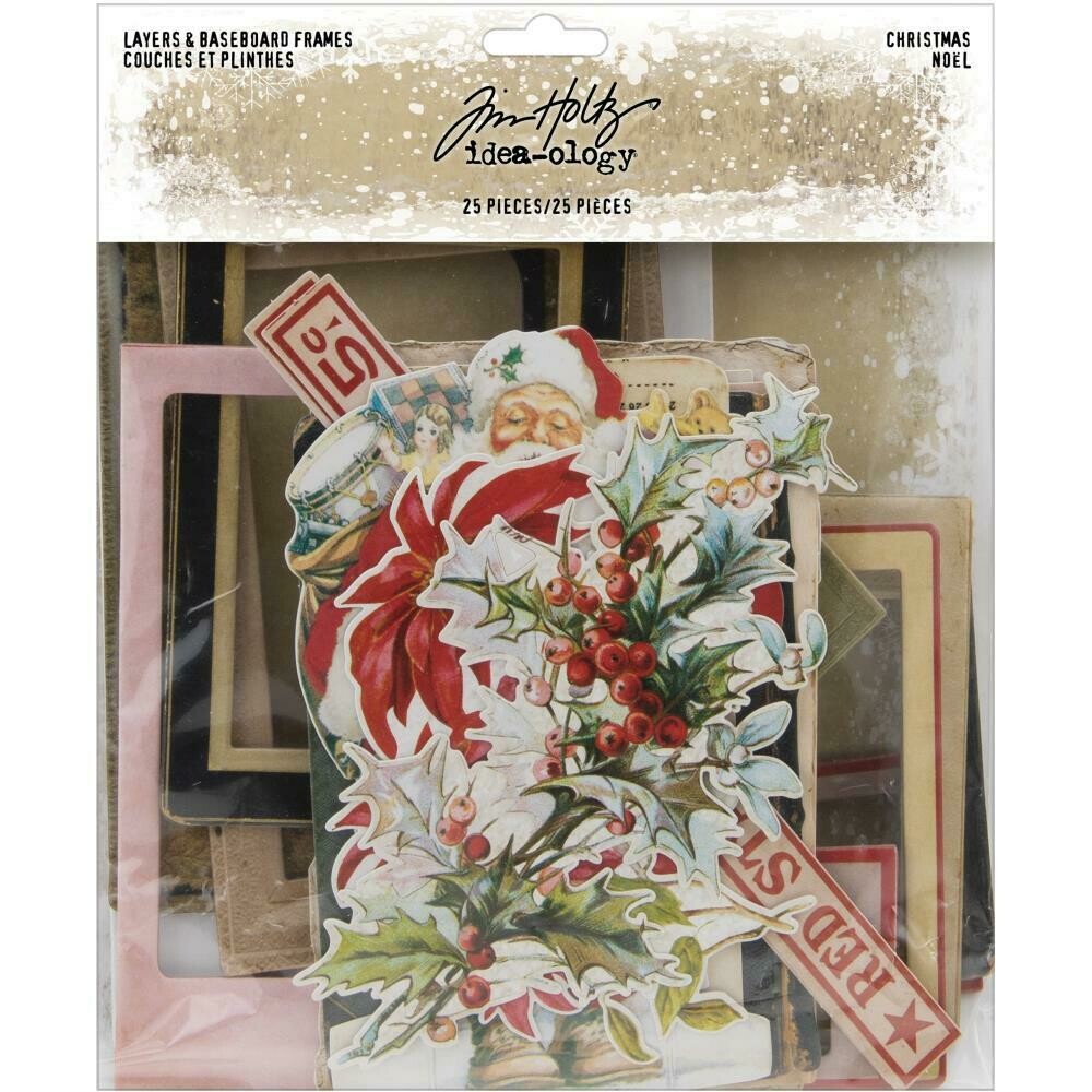 Tim Holtz Idea-ology Christmas Layers and Baseboards