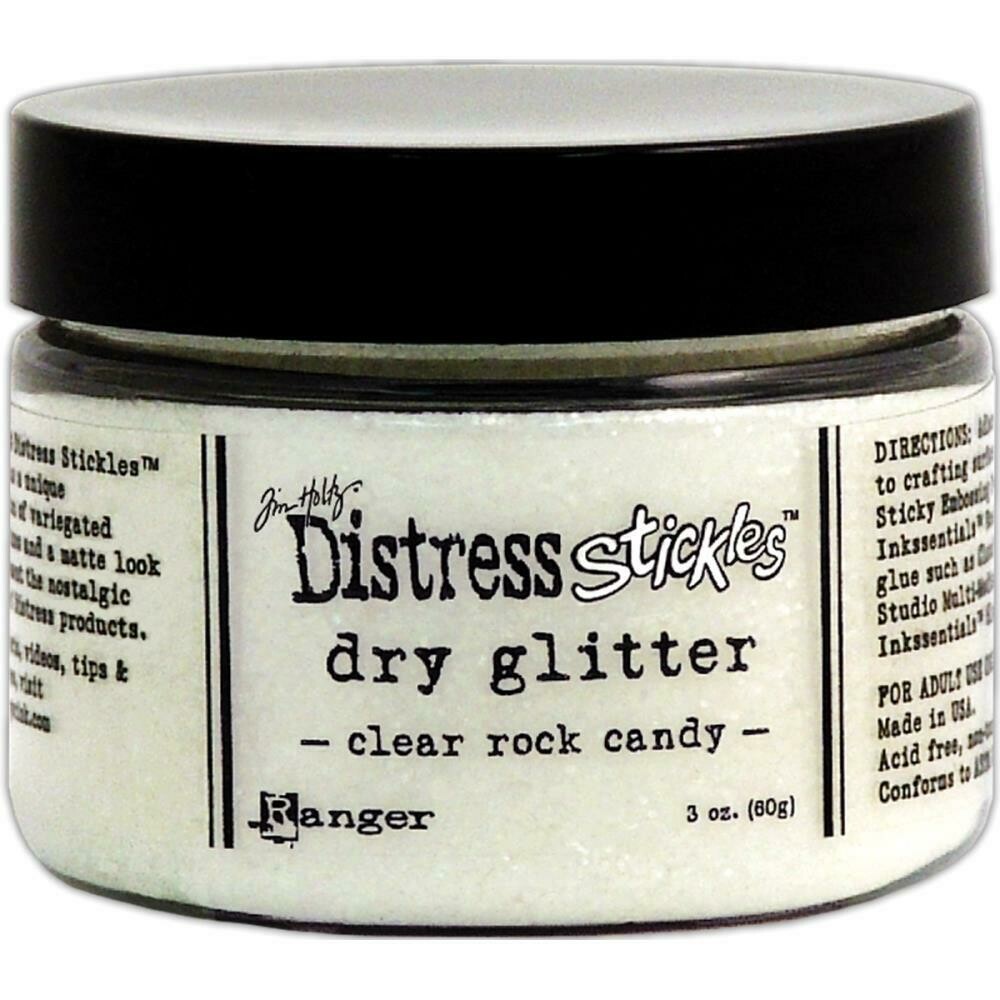 Tim Holtz Distress Glitter Clear Rock Candy