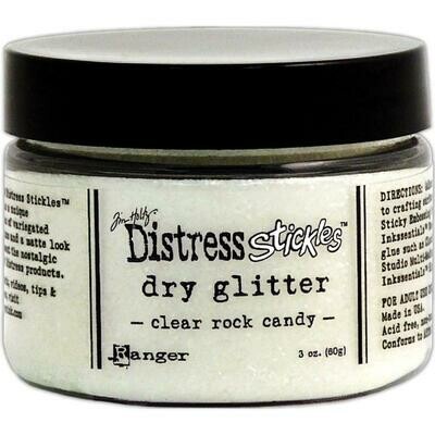 Tim Holtz Distress Glitter Clear Rock Candy