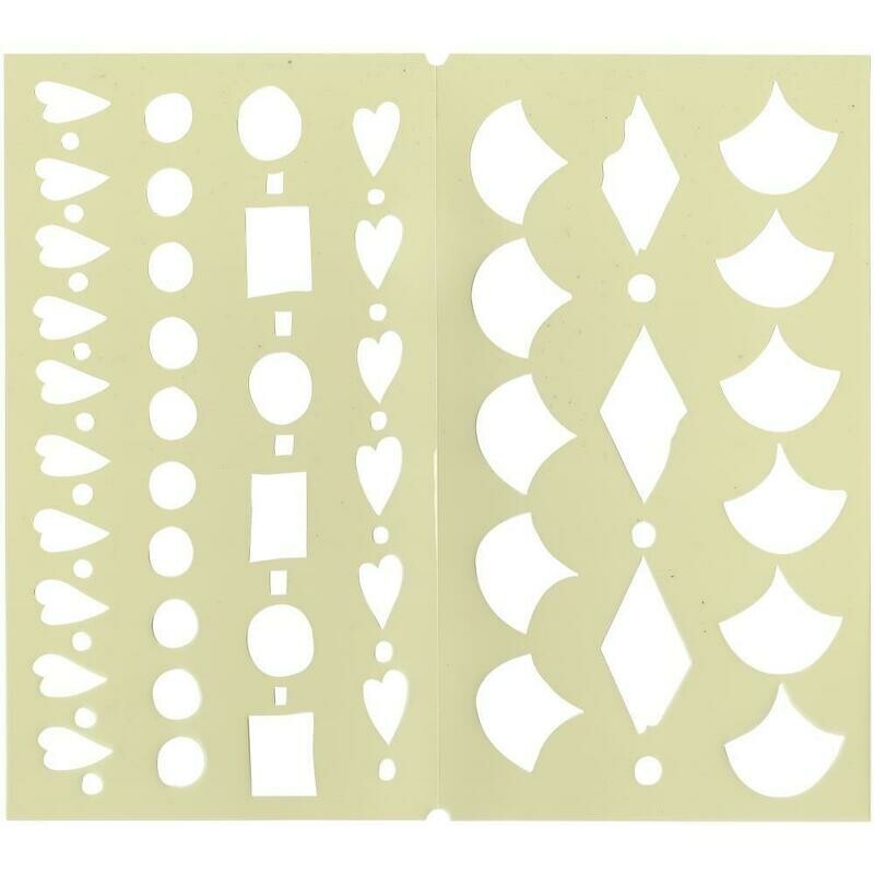 Dylusions Dyalog Stencils - Assorted