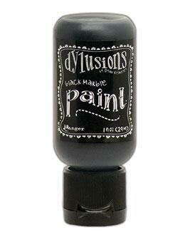 Dylusions Acrylic Paint 29ml - Assorted, Colour: Black Marble
