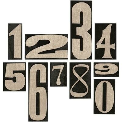 Tim Holtz Idea-ology Number Blocks