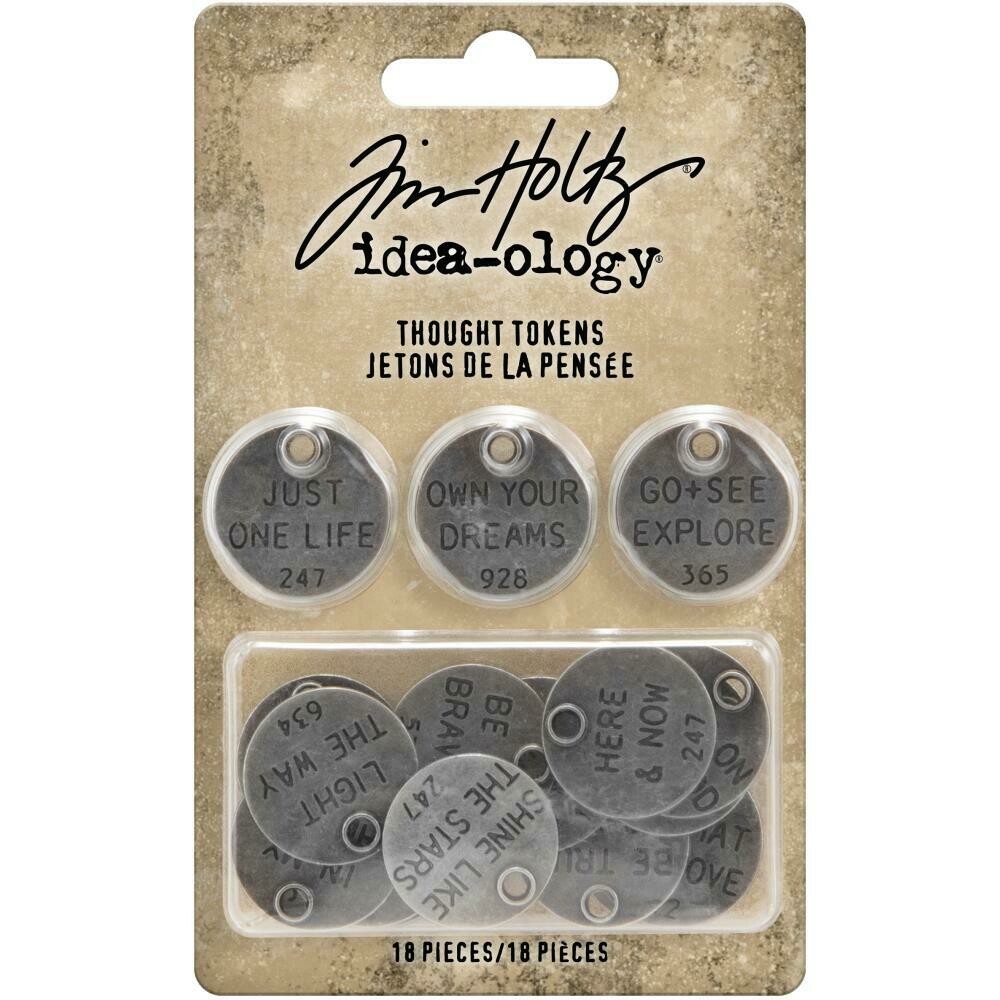 Tim Holtz Idea-Ology Thought Tokens