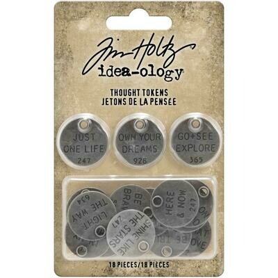 Tim Holtz Idea-ology Thought Tokens