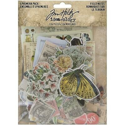 Tim Holtz Idea-ology Ephemera Pack Field Notes