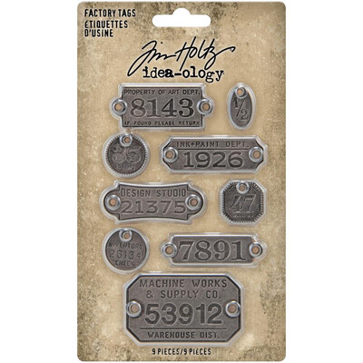 Tim Holtz Idea-ology Factory Tags