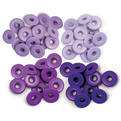 We R Memory Keepers Eyelets Wide 40 pack - Assorted