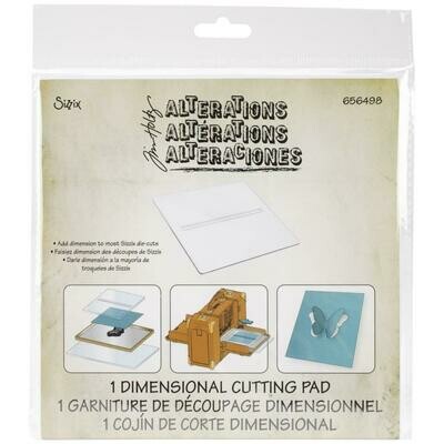 Tim Holtz Sizzix BIGkick/Big Shot/Vagabond Cutting Pad Dimension 6&quot;X6&quot;