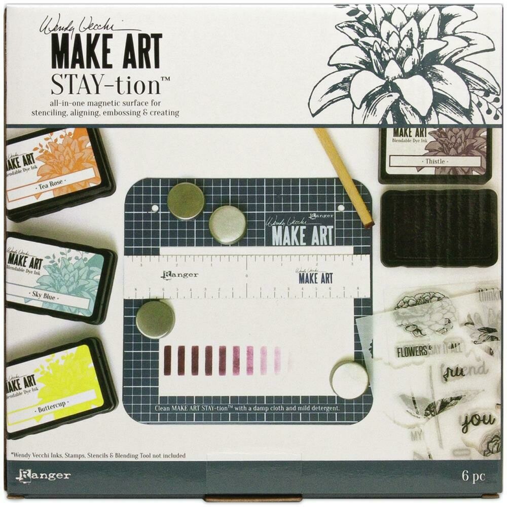 Wendy Vecchi Make Art Stay-tion 7 inch mini
