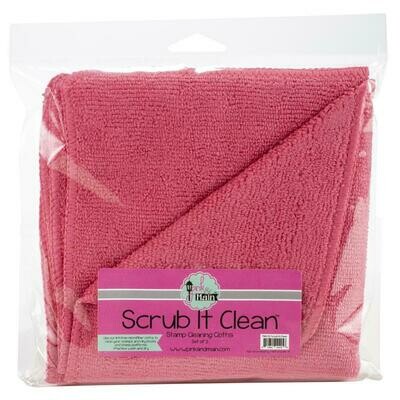 Pink & Main Scrub It Clean Stamp Cleaning Cloths set of 2