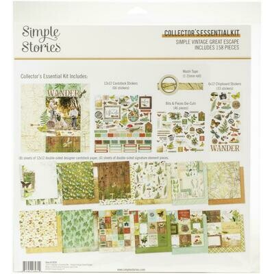 Simple Stories Vintage Great Escape - Assorted