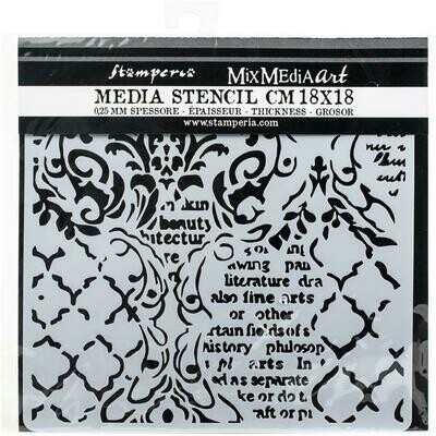 Stamperia Stencil 7x7&quot; - Assorted
