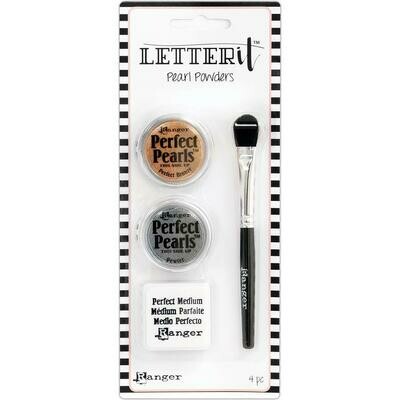 Ranger Letter it Perfect Pearls Pigment Powder Sets - Assorted