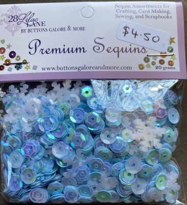 28 Lilac Lane Premium Sequins 20grams - Assorted