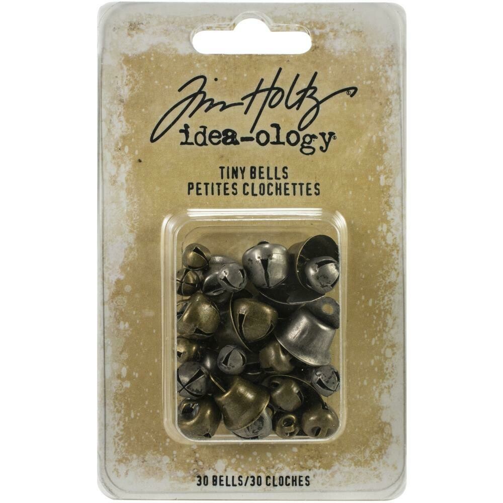 Tim Holtz Idea-ology Tiny Bells 30/pkg