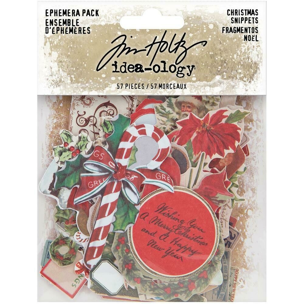 Tim Holtz Idea-ology Christmas 2020 Snippets 57/pkg