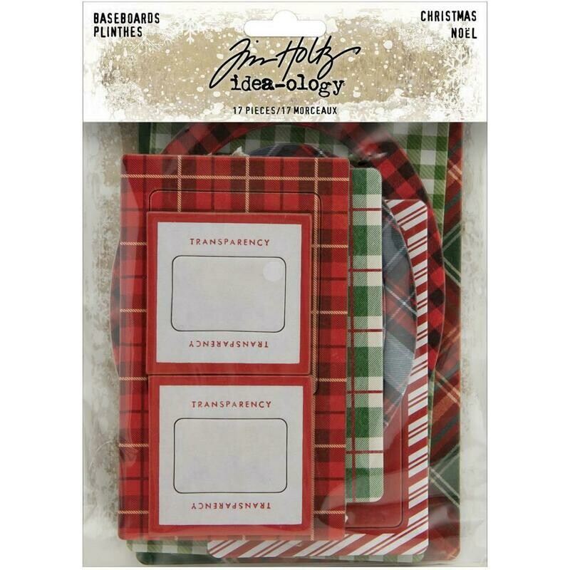 Tim Holtz Idea-ology Christmas 2020 Baseboards 17/pkg