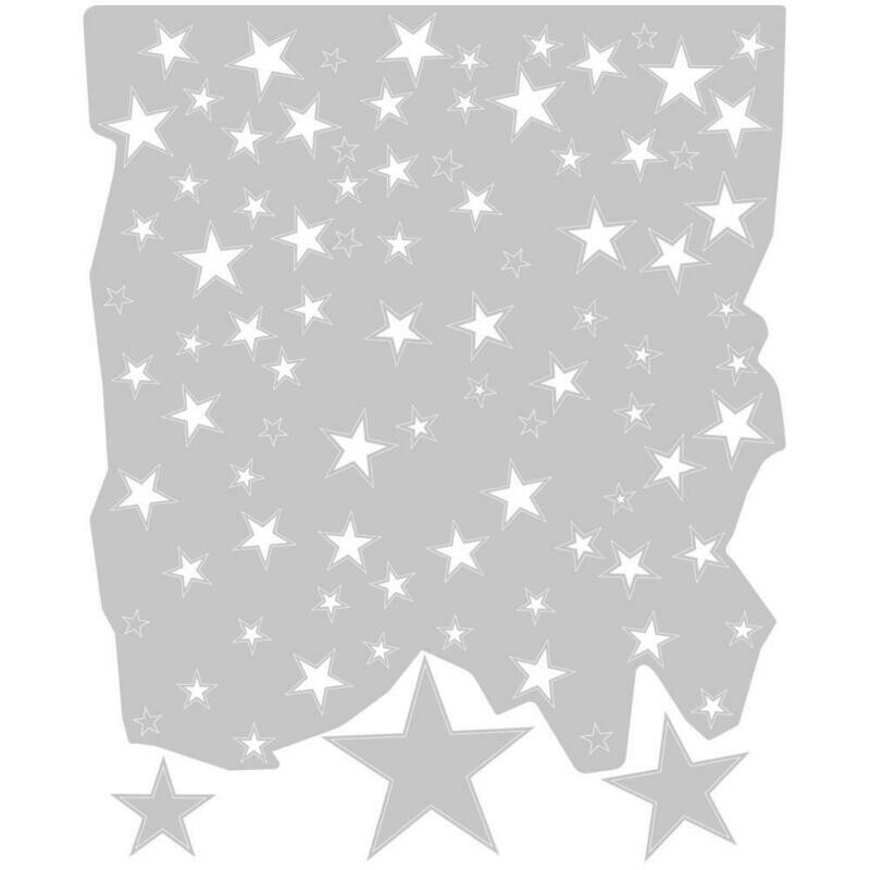 Tim Holtz Sizzix Thinlits Dies Falling Stars 4/Pkg