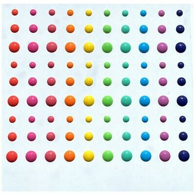 Pure and Simple Glossies Enamel Dots - Party Mix 90/pkg