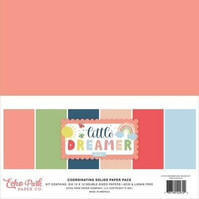 Echo Park Little Dreamer Girl Collection - Assorted