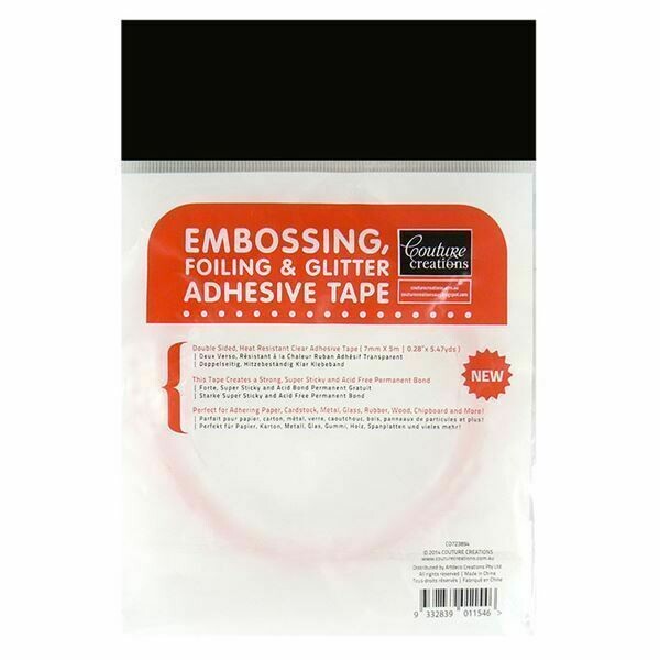 Couture Creations Embossing, Foiling and Glitter Adhesive Tape 1/pkg