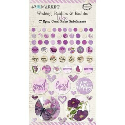 49 and Market Vintage Artistry Lilac Collection - Assorted