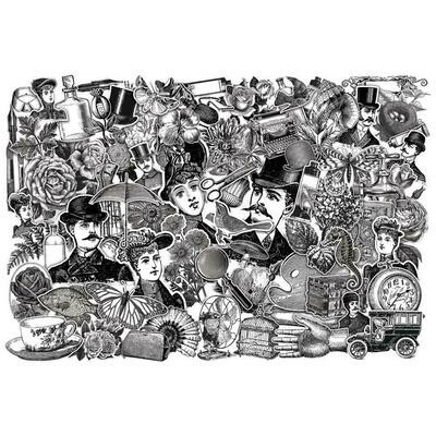 Tim Holtz Idea-ology Layers Engraving 76/pkg