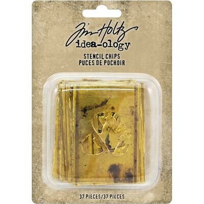 Tim Holtz Idea-ology Stencil Chips 37/pkg