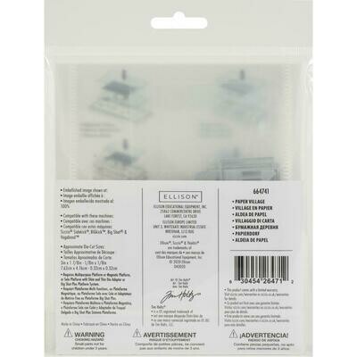 Tim Holtz Sizzix Thinlits Dies Paper Village