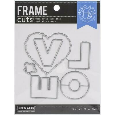 Hero Arts Stamp and Die set - Floral Love