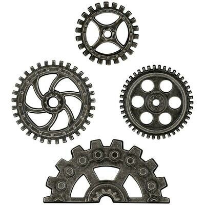Tim Holtz Idea-ology Industrial Gears 4/pkg