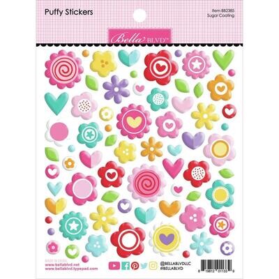 Bella Blvd Puffy Stickers My Candy Girl - Sugar Coating