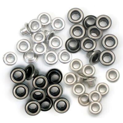 We R Memory Keepers Eyelets Standard 60 pack - Assorted