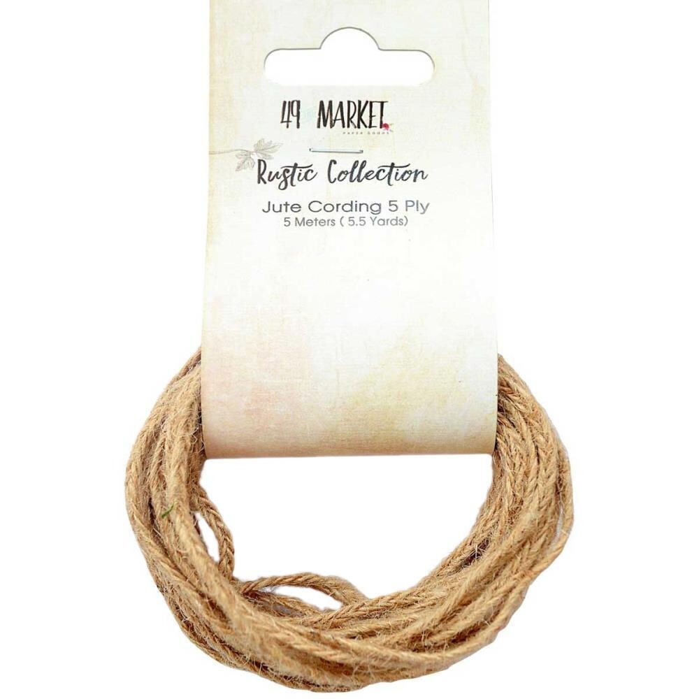 49 and Market Rustic Collection Jute Cording 5ply 5 meters