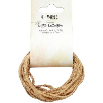 49 and Market Rustic Collection Jute Cording 5ply 5 meters