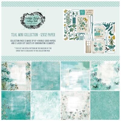 49 and Market Vintage Artistry Teal Collection - Assorted