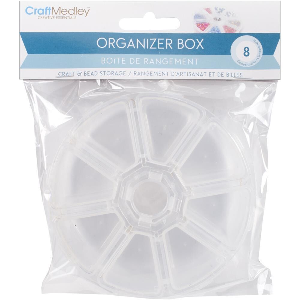 Craft Medley Organizer Box 8 compartment