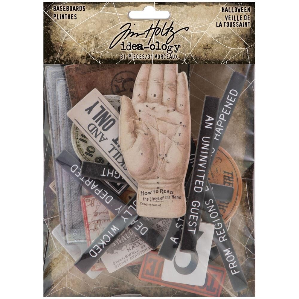 Tim Holtz Idea-ology Halloween 2021 Baseboards