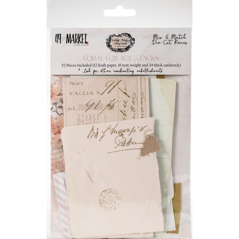 49 and Market Vintage Artistry Coral Collection - Assorted